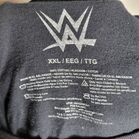 WWE Wrestle Mania Men's XXL Macho Man, Jake The Snake, Bret Hart & more T-Shirt - Picture 5 of 5